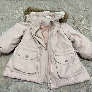 H&M baby pink jacket
